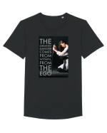 Ninja femeie Tricou mânecă scurtă guler larg Bărbat Skater