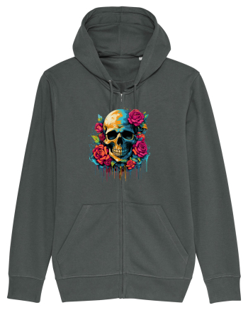 Skull N' Roses Anthracite