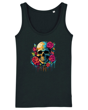 Skull N' Roses Black