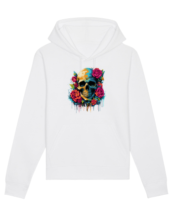 Skull N' Roses White