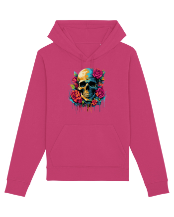 Skull N' Roses Raspberry
