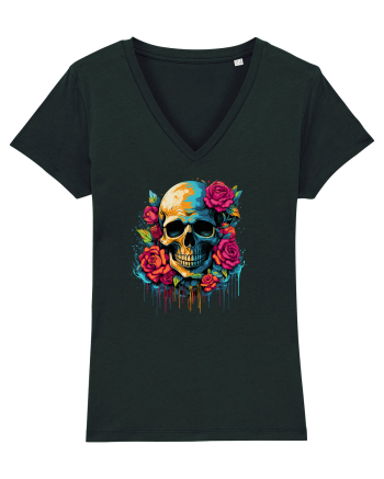 Skull N' Roses Black