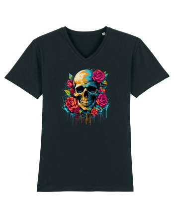 Skull N' Roses Black