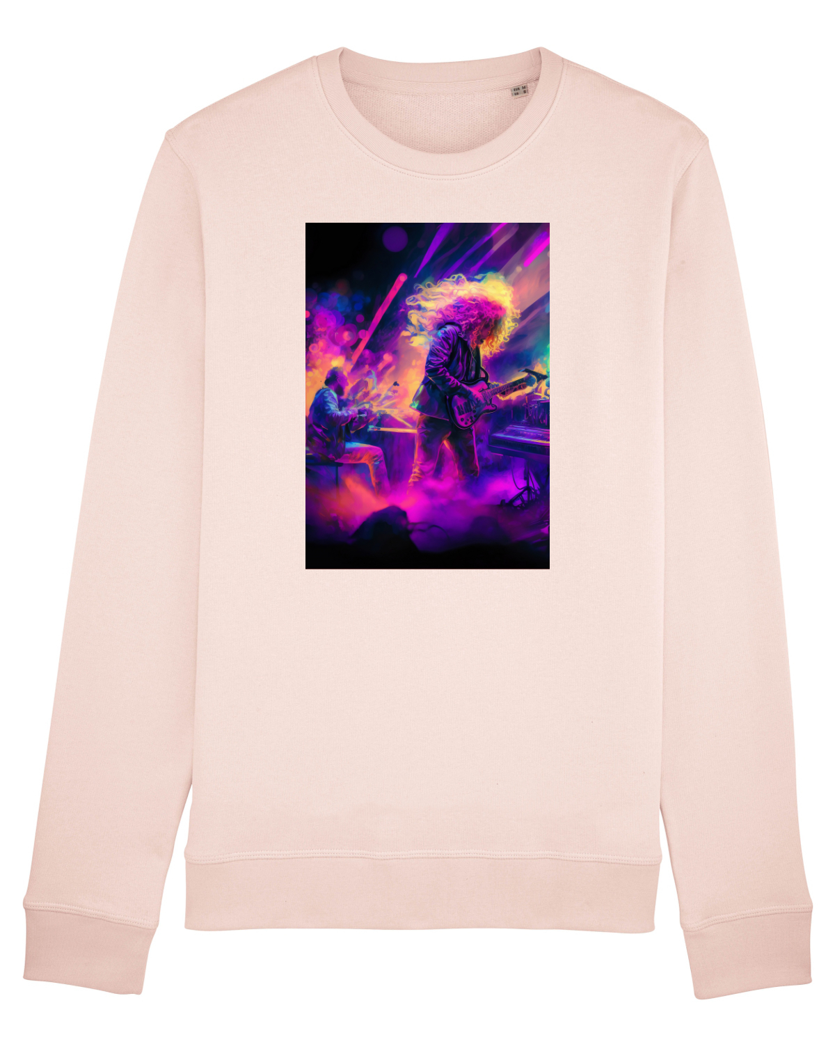 Bluză mânecă lungă Unisex Rise Candy Pink