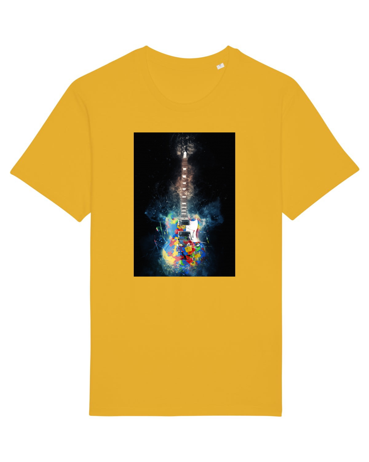 Tricou mânecă scurtă Unisex Rocker Spectra Yellow