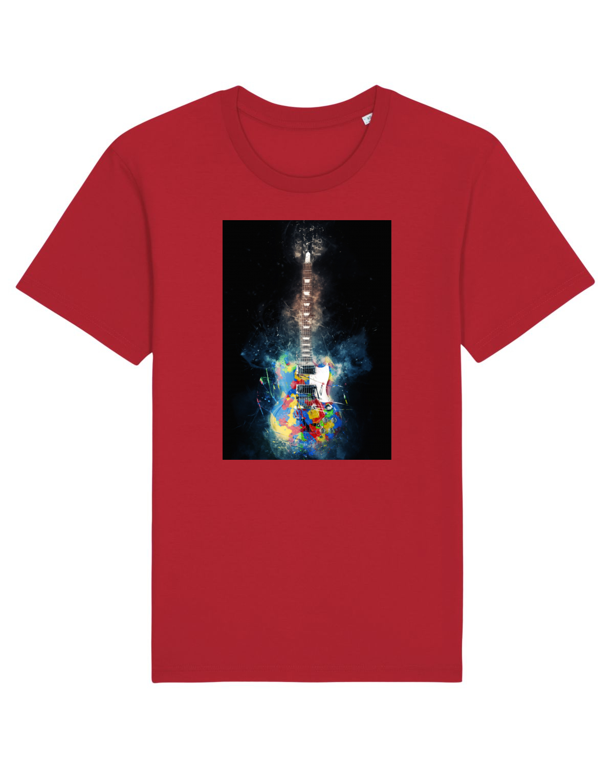 Tricou mânecă scurtă Unisex Rocker Red