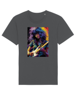 Chitarista culori Tricou mânecă scurtă Unisex Rocker