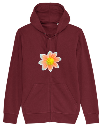 Floare desen Burgundy