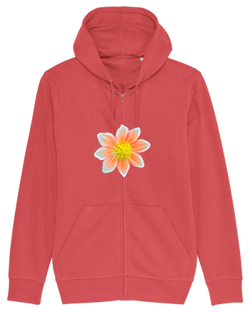 Floare desen Carmine Red