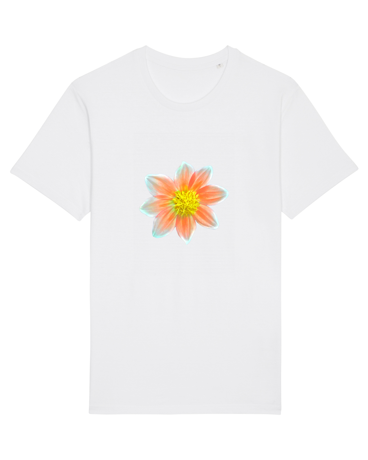 Tricou mânecă scurtă Unisex Rocker White