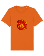 Floare rosie Tricou mânecă scurtă Unisex Rocker