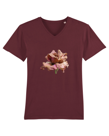 Trandafir ofilit Burgundy