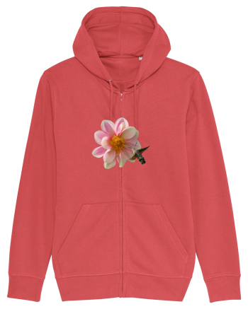 Floare si fluture Carmine Red