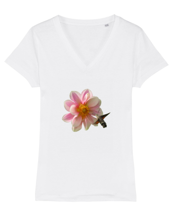Floare si fluture White