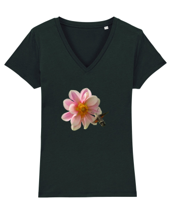 Floare si fluture Black