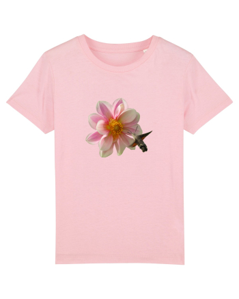 Floare si fluture Cotton Pink