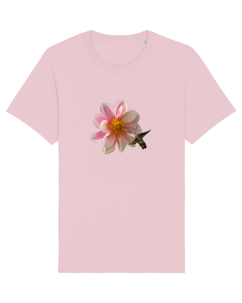 Floare si fluture Cotton Pink