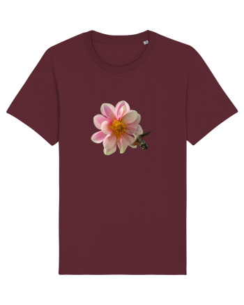 Floare si fluture Burgundy