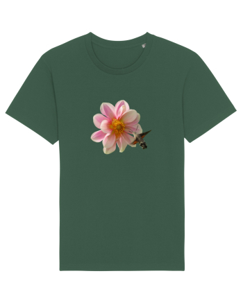 Floare si fluture Bottle Green