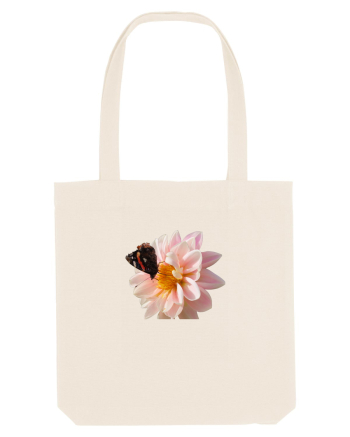 Floare si fluture colorat Natural