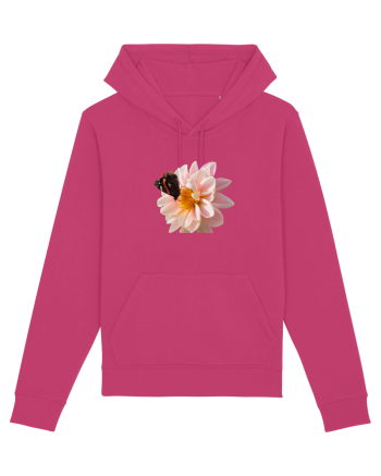 Floare si fluture colorat Raspberry