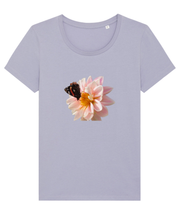 Floare si fluture colorat Lavender