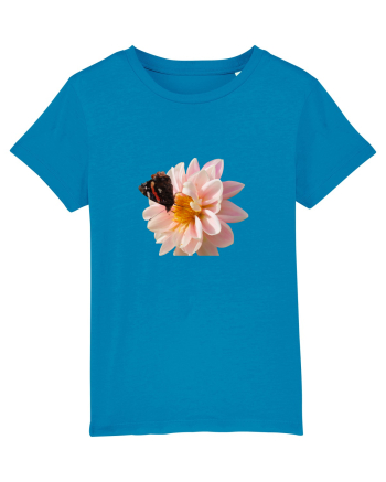 Floare si fluture colorat Azur