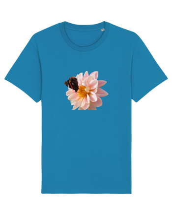 Floare si fluture colorat Azur