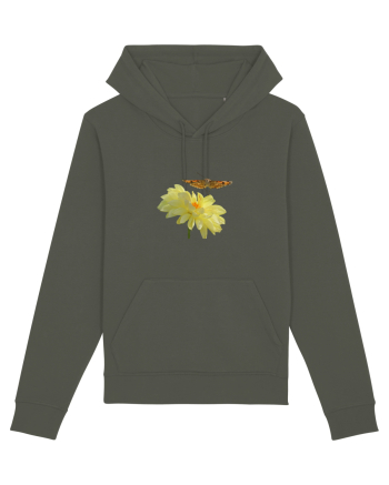 Floare si fluture in zbor Khaki