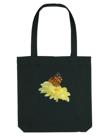 Un fluture si o floare Black