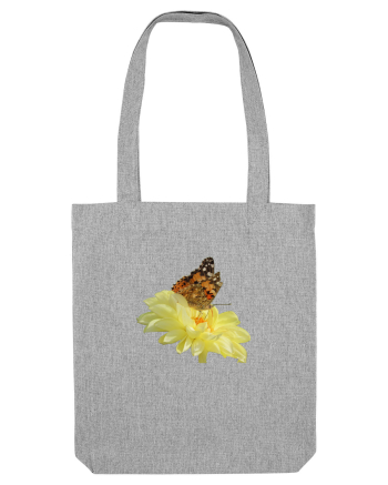 Un fluture si o floare Heather Grey
