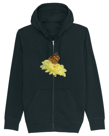 Un fluture si o floare Black
