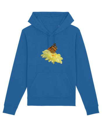 Un fluture si o floare Royal Blue