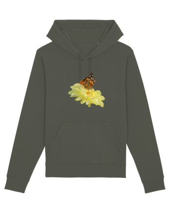 Un fluture si o floare Khaki