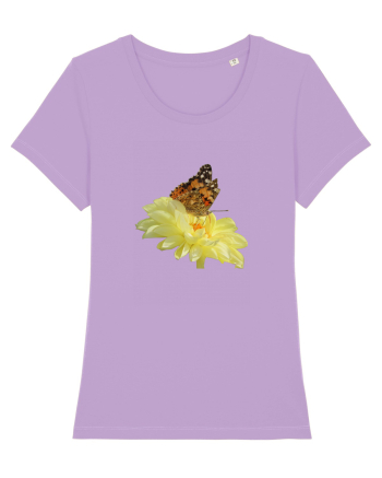 Un fluture si o floare Lavender Dawn
