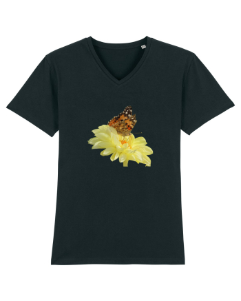 Un fluture si o floare Black