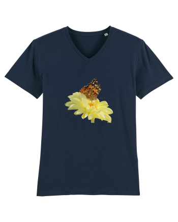Un fluture si o floare French Navy