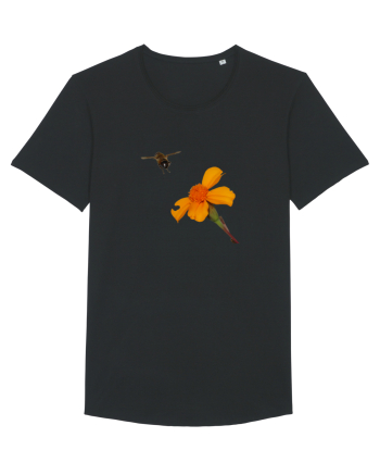 Floare si o albinuta Black