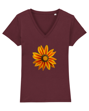 Floare multicolora Burgundy