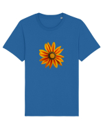 Floare multicolora Tricou mânecă scurtă Unisex Rocker