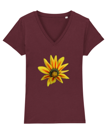 Floare galbena Burgundy