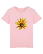 Floare galbena Tricou mânecă scurtă  Copii Mini Creator