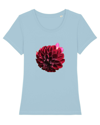 Floare rosu inchis Sky Blue