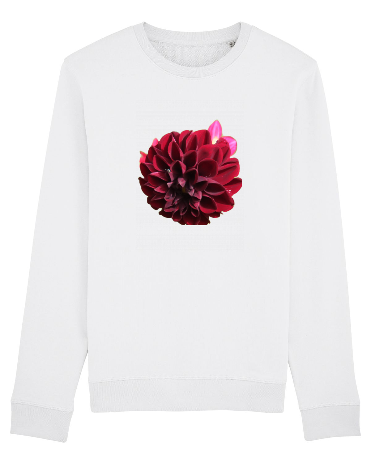 Bluză mânecă lungă Unisex Rise White