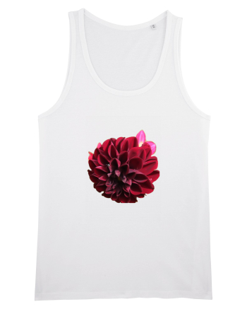 Floare rosu inchis White