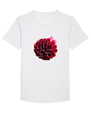 Floare rosu inchis White
