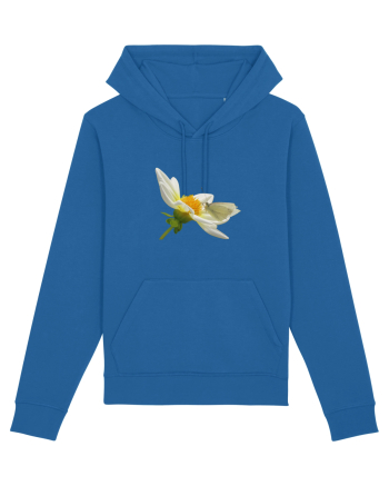 Floare si fluture alb Royal Blue