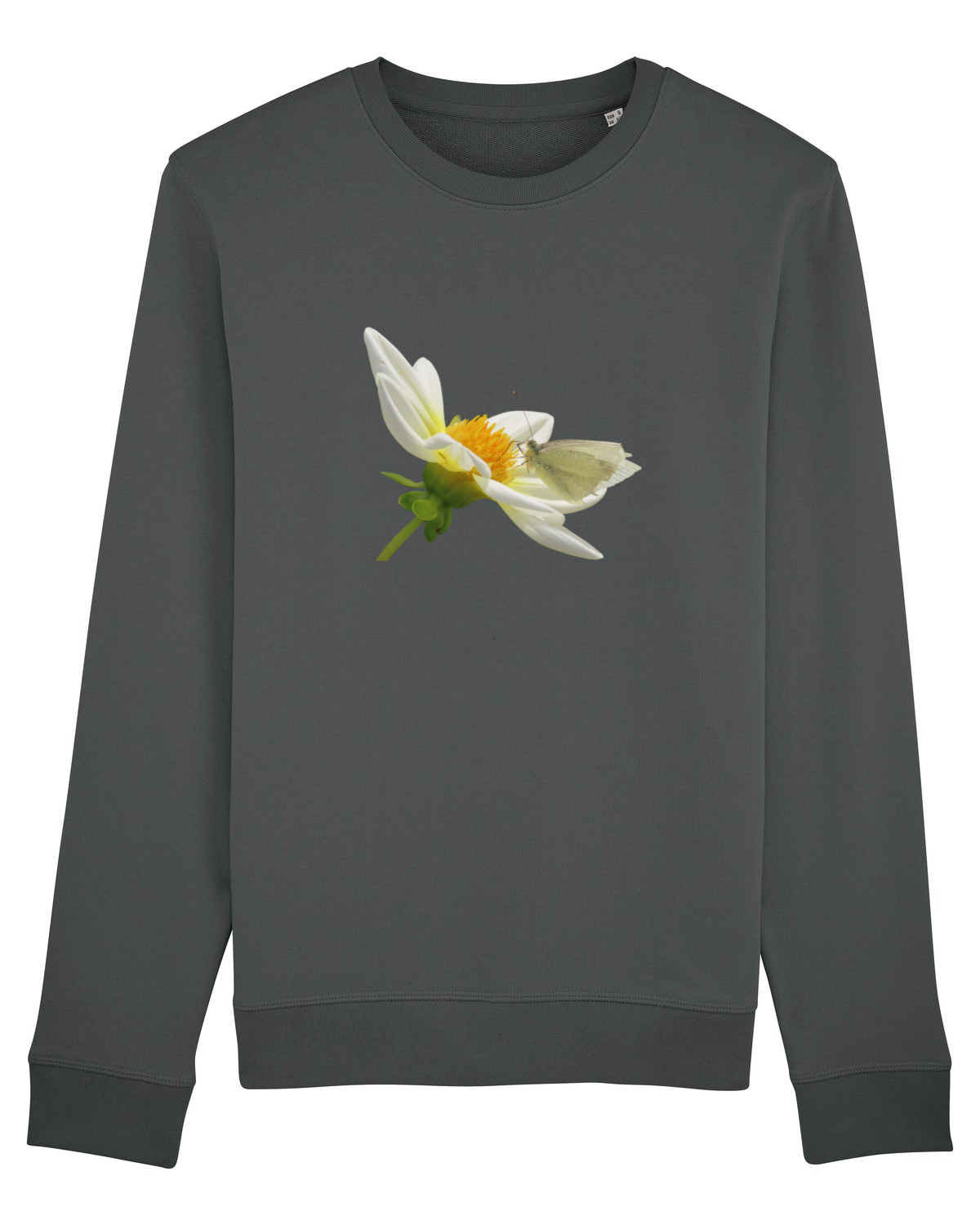 Bluză mânecă lungă Unisex Rise Anthracite