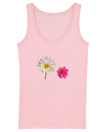 Doua flori Cotton Pink