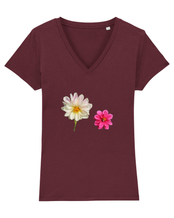 Doua flori Burgundy